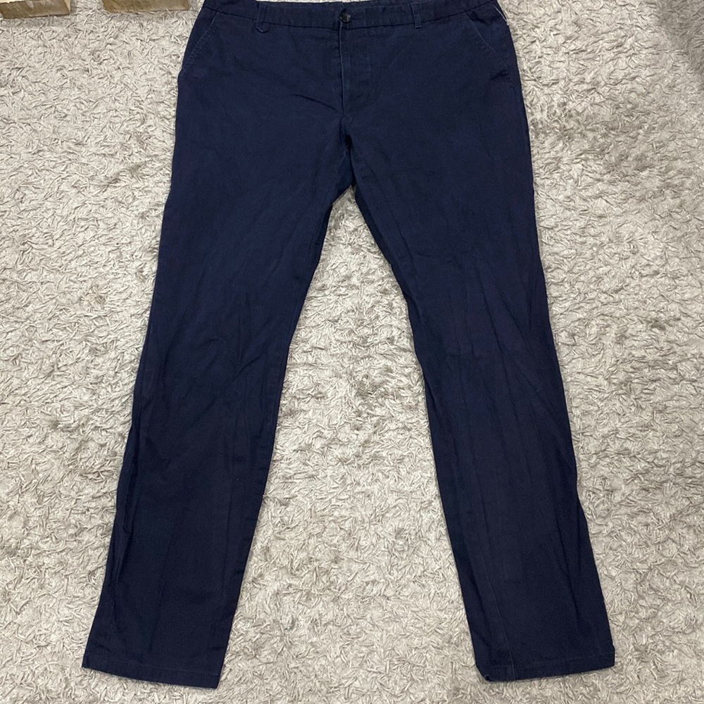 Hugo Boss Men's Slim Chino Pants (Size:38 R) Blue